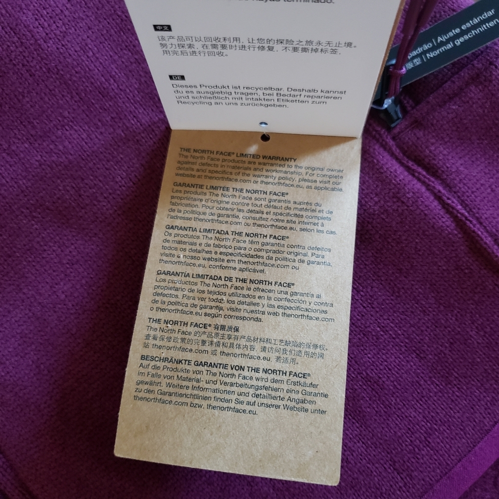 The North Face Women's Front Range Fleece Zip Berry Red Jacket Size Medium $130 - Picture 13 of 16